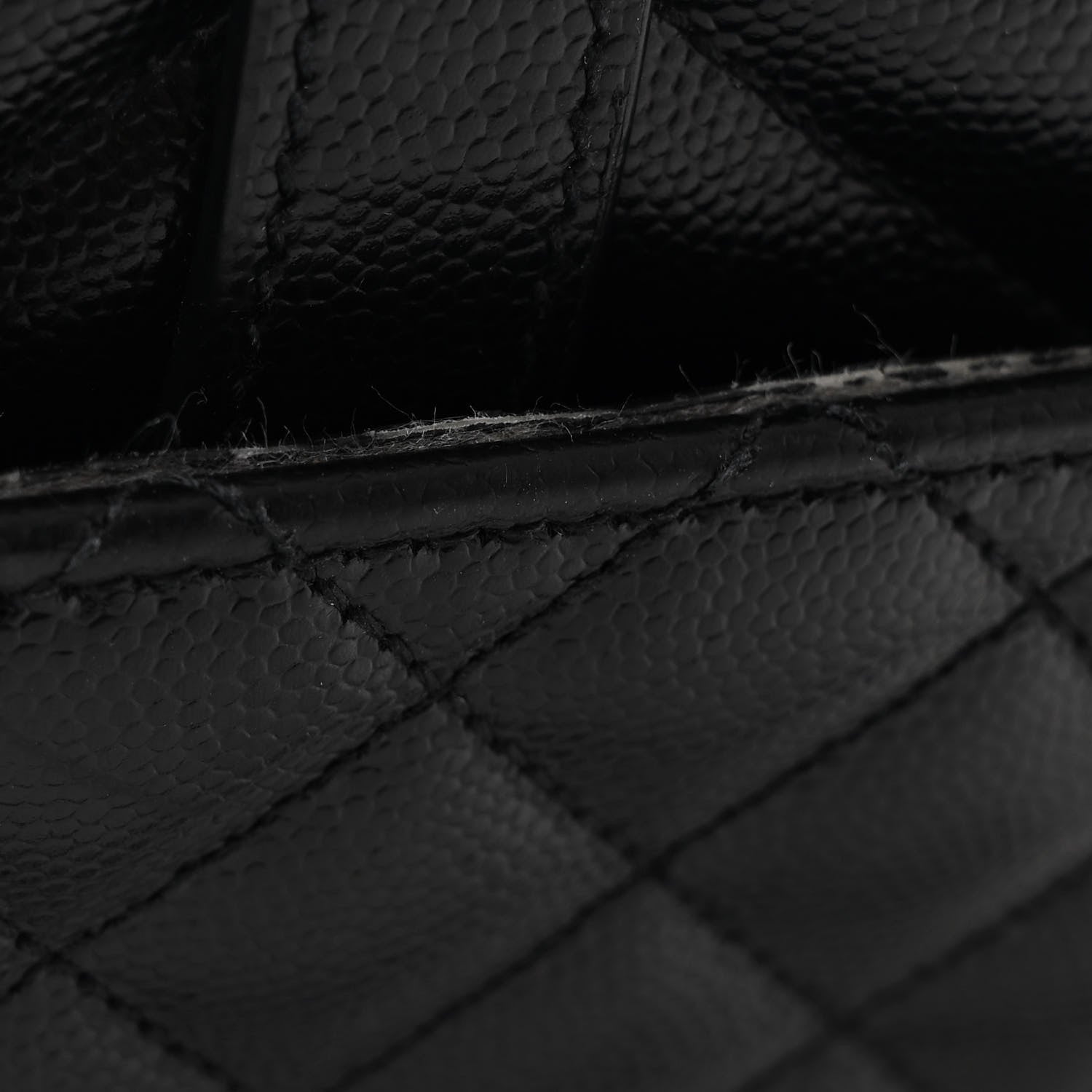 Saint Laurent Grain De Poudre Textured Mixed Matelasse Large Triquilt Monogram Monochrome Satchel Black 11 of 11