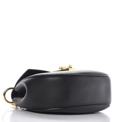 Chloe Grained Lambskin Drew Shoulder Bag Black 4 of 8
