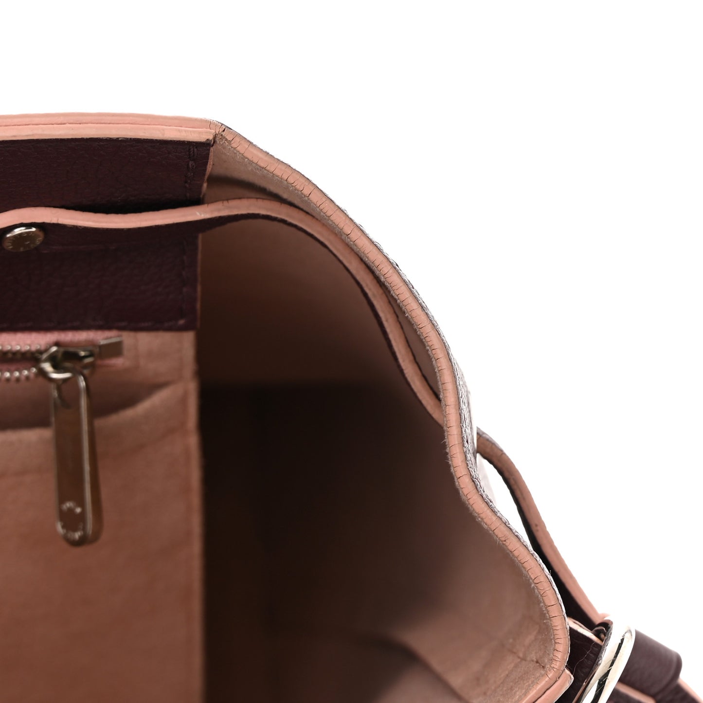 Calfskin Lockme Bucket Prune