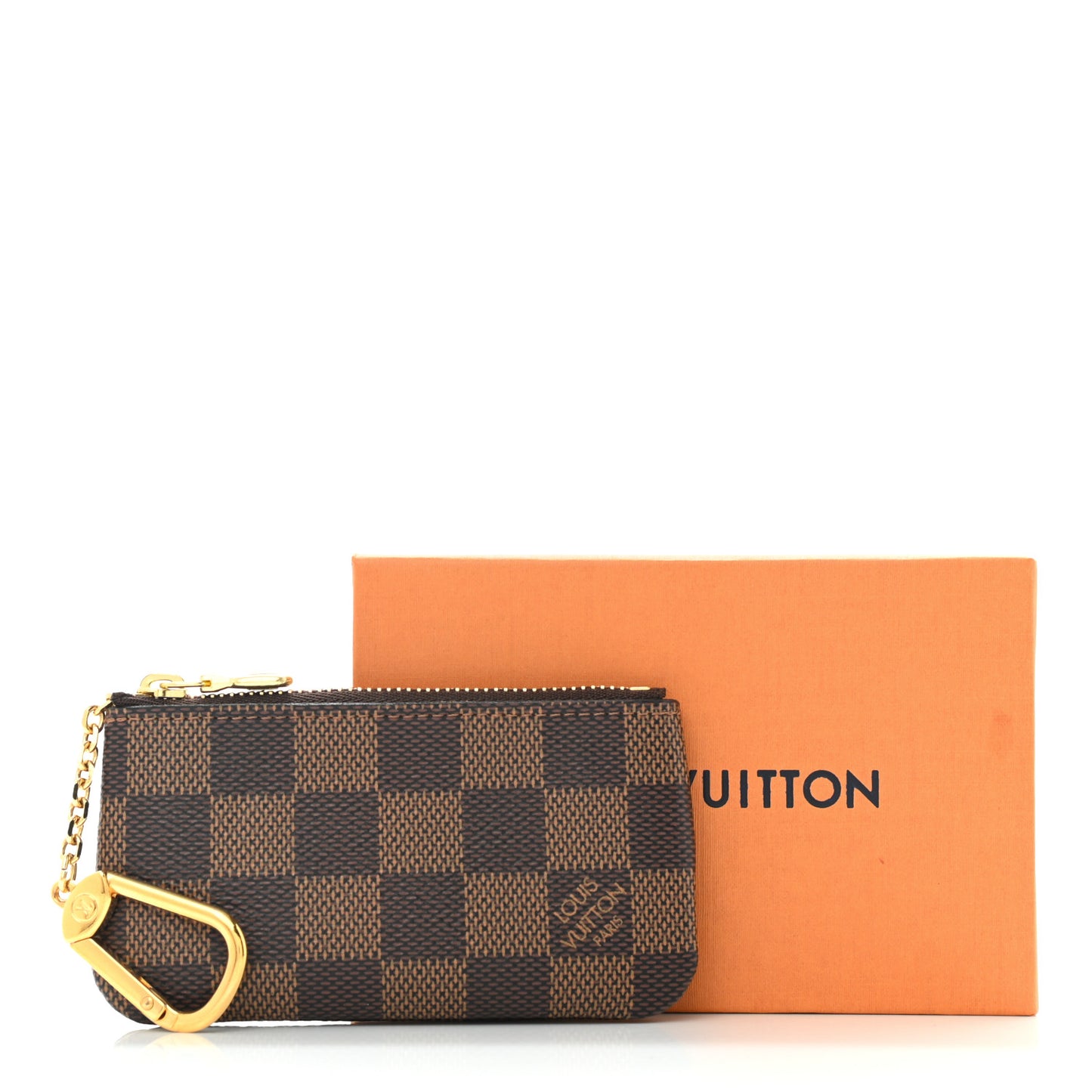Damier Ebene Key Pouch
