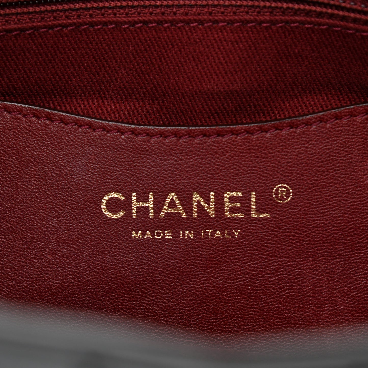 Lambskin Quilted Medium Just Mademoiselle Black