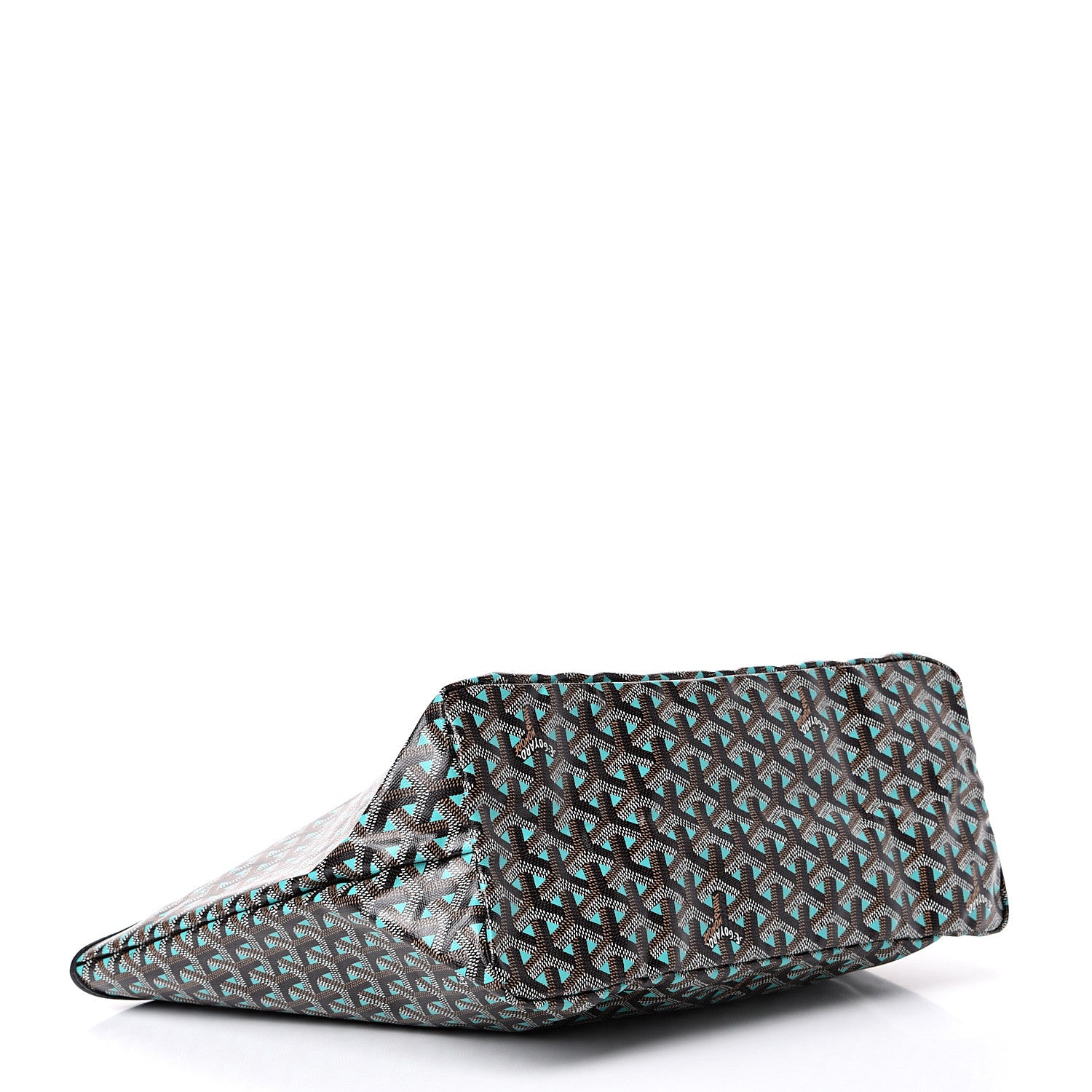Goyard Goyardine Saint Louis Claire Voie PM Black Blue 4 of 10