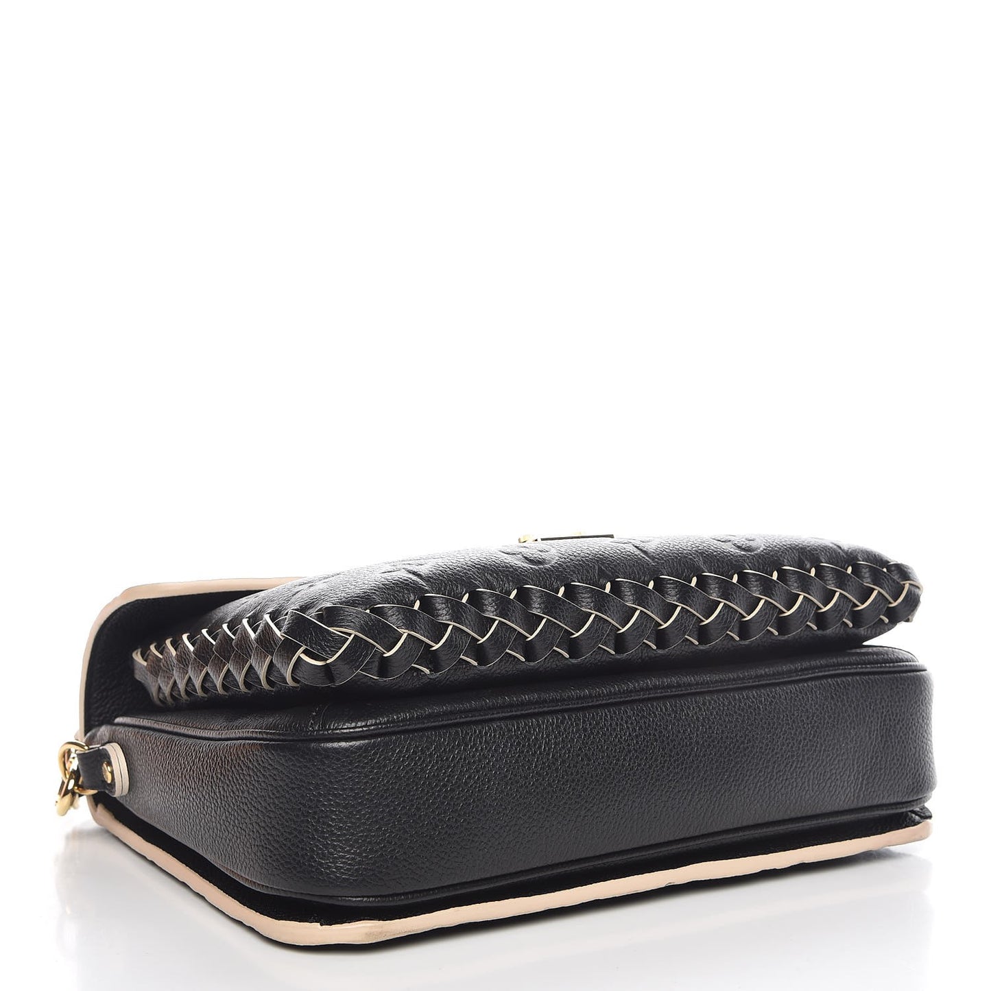 Empreinte Braided Pochette Metis Black