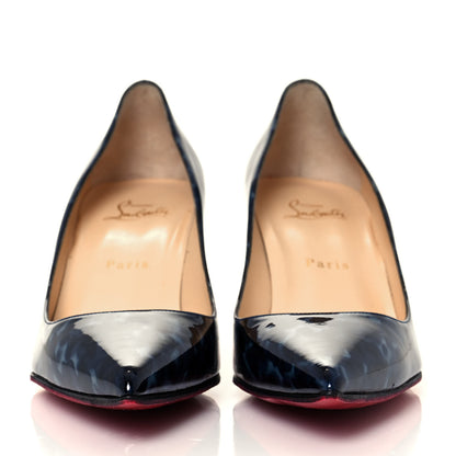 Christian Louboutin Patent Tartaruga Decollete 554 70 Pumps 39.5 Night 2 of 7