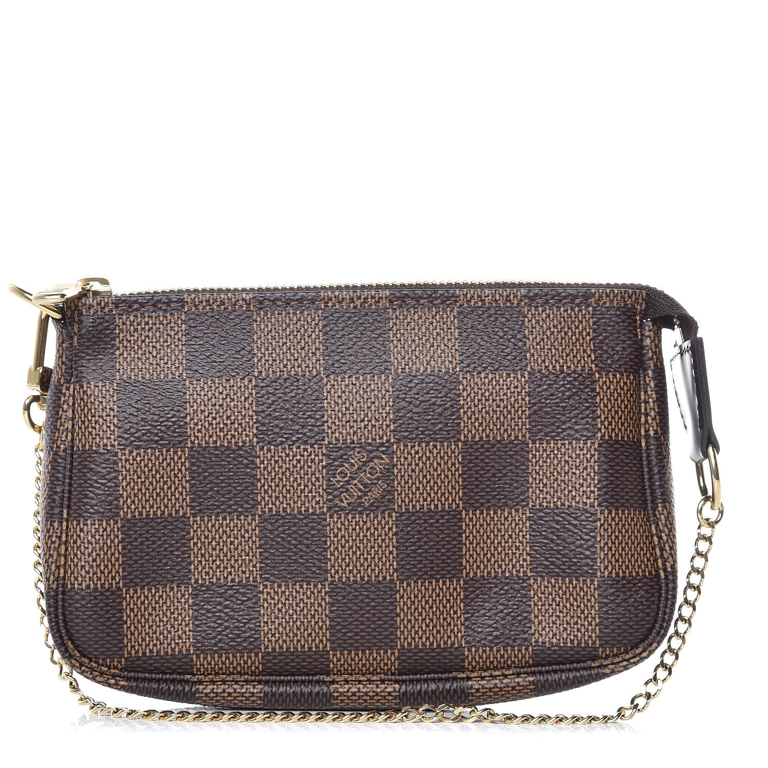 Louis Vuitton Damier Ebene Mini Pochette Accessories 1 of 7