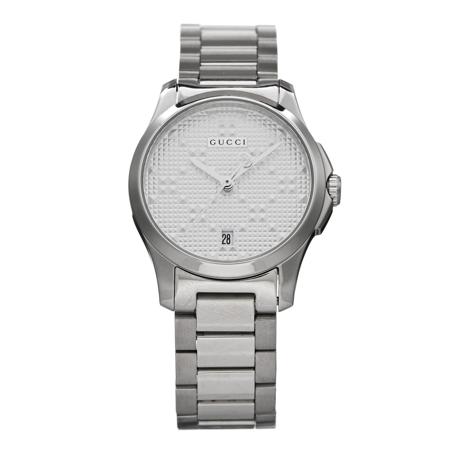 Stainless Steel 27mm G-Timeless Diamante Quartz Watch