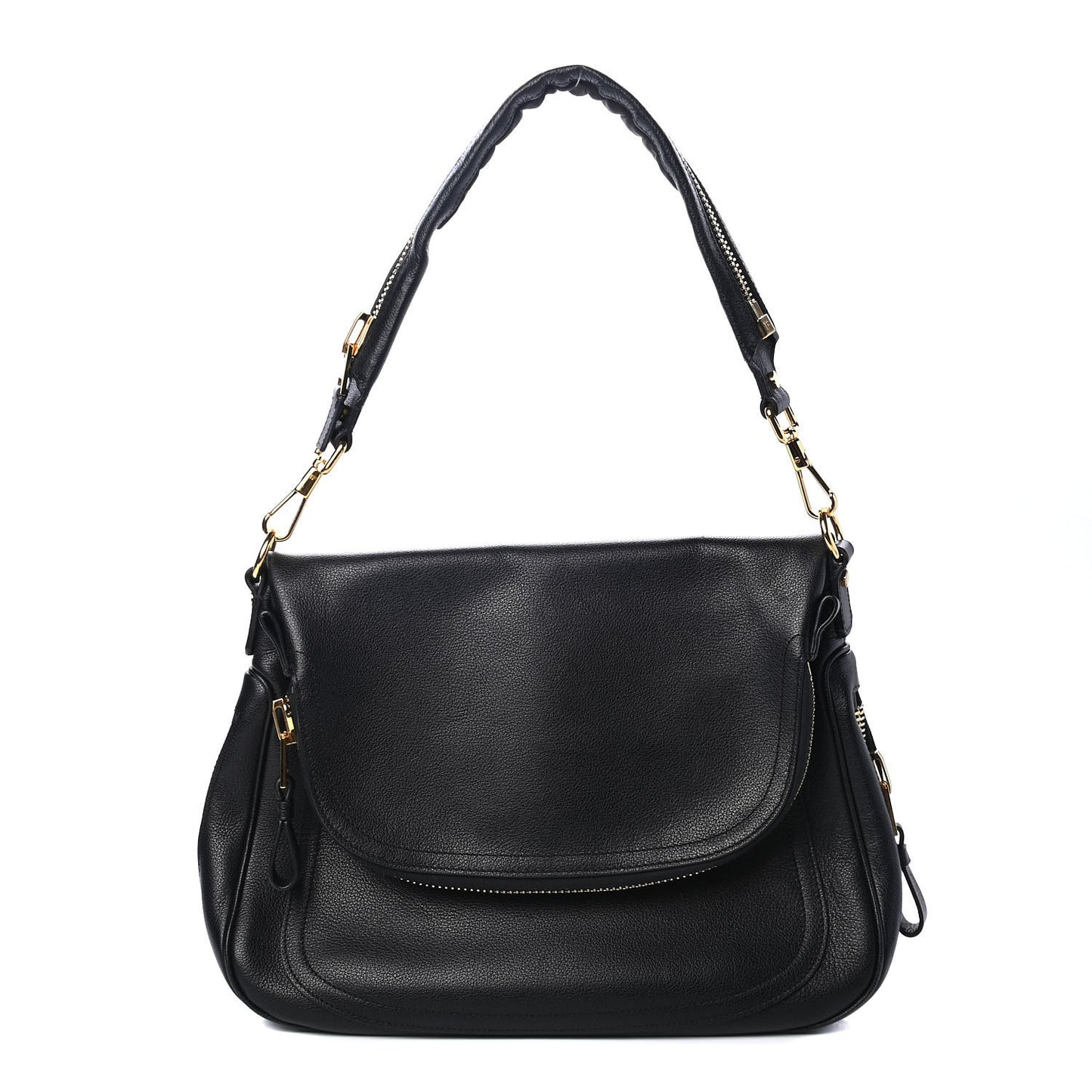 Pebbled Calfskin Large Jennifer Black