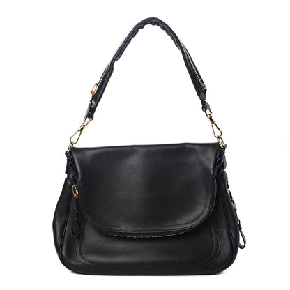 Tom Ford Pebbled Calfskin Large Jennifer Black 1 of 4