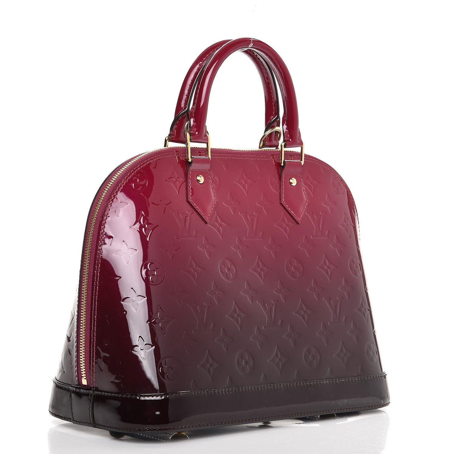 Louis Vuitton Vernis Degrade Alma PM Magenta 3 of 7