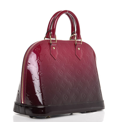 Louis Vuitton Vernis Degrade Alma PM Magenta 3 of 7