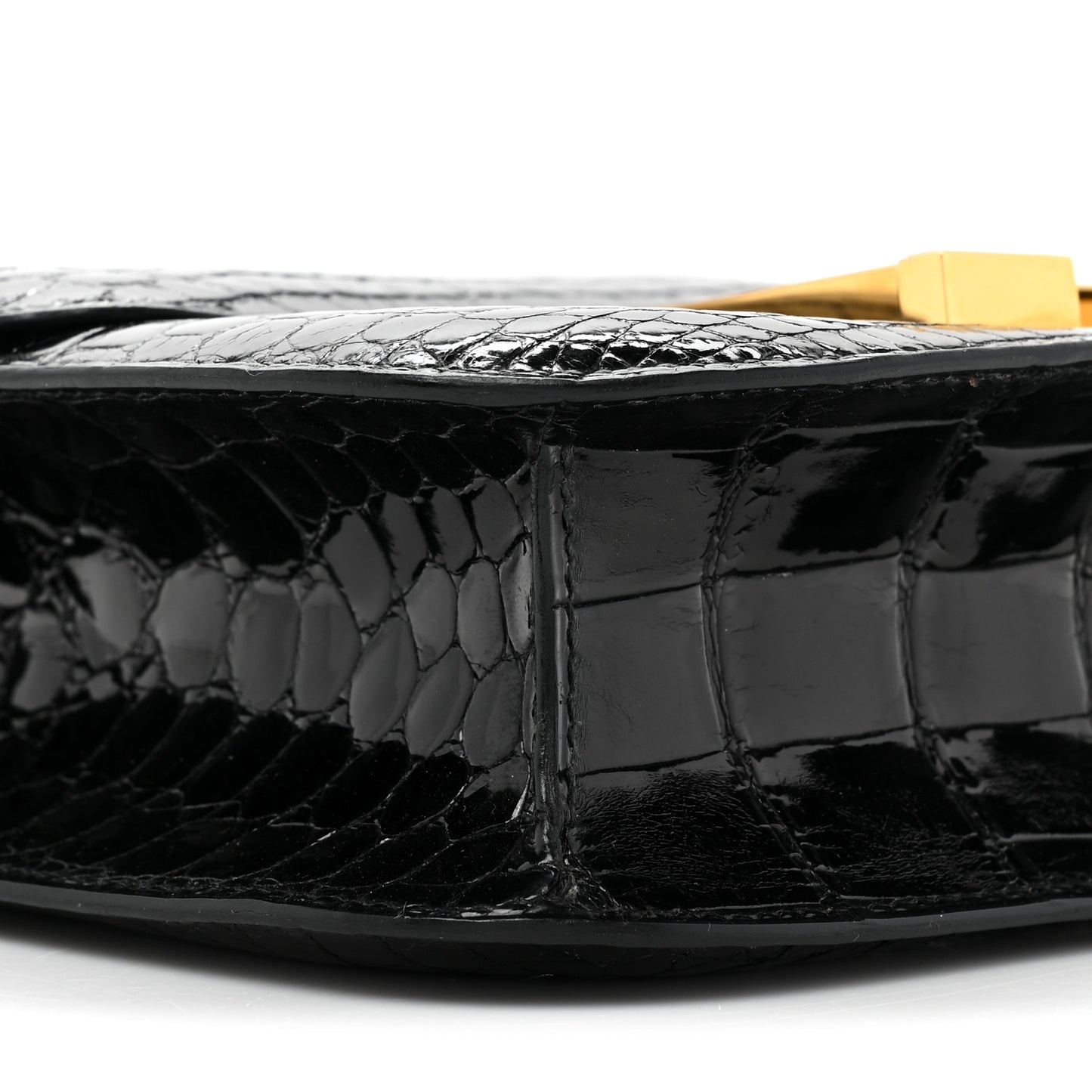 Shiny Niloticus Crocodile Constance 23 Black