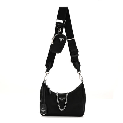 Prada Nylon Re-Edition 2005 Shoulder Bag Black 1 of 11