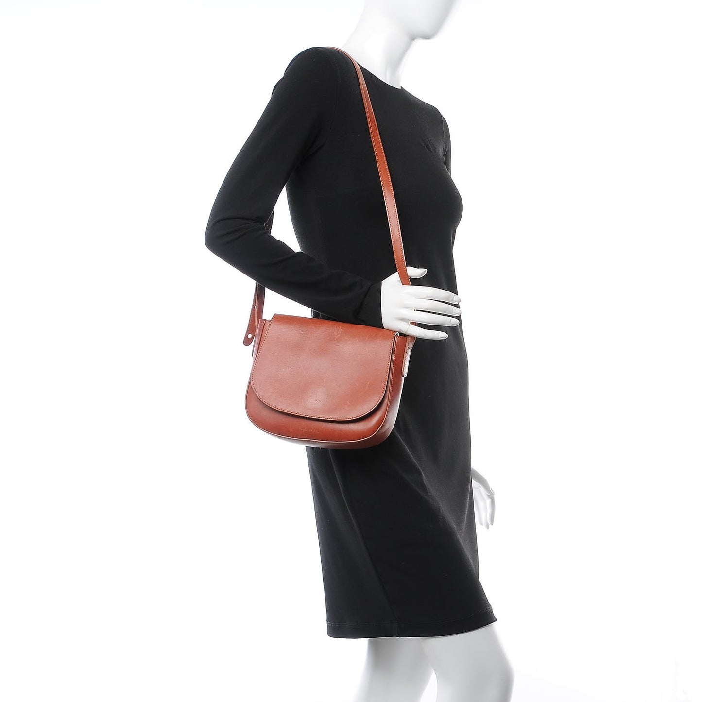 Calfskin Flap Crossbody Saddle