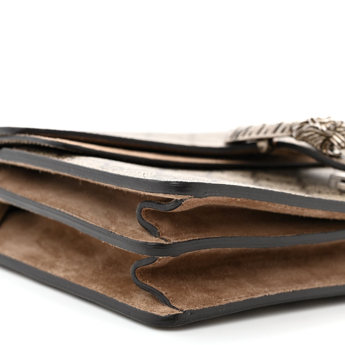 GG Supreme Monogram Small Dionysus Shoulder Bag Taupe
