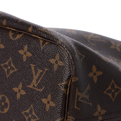 Louis Vuitton Monogram Totem Neverfull MM Magenta 10 of 16