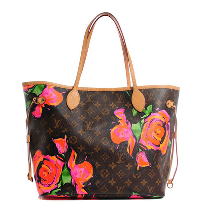 Louis Vuitton Monogram Roses Neverfull MM 1 of 7