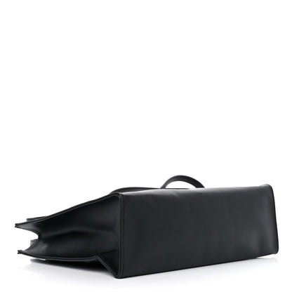 Telfar Vegan Leather Medium Shopping Bag Black 4 of 8