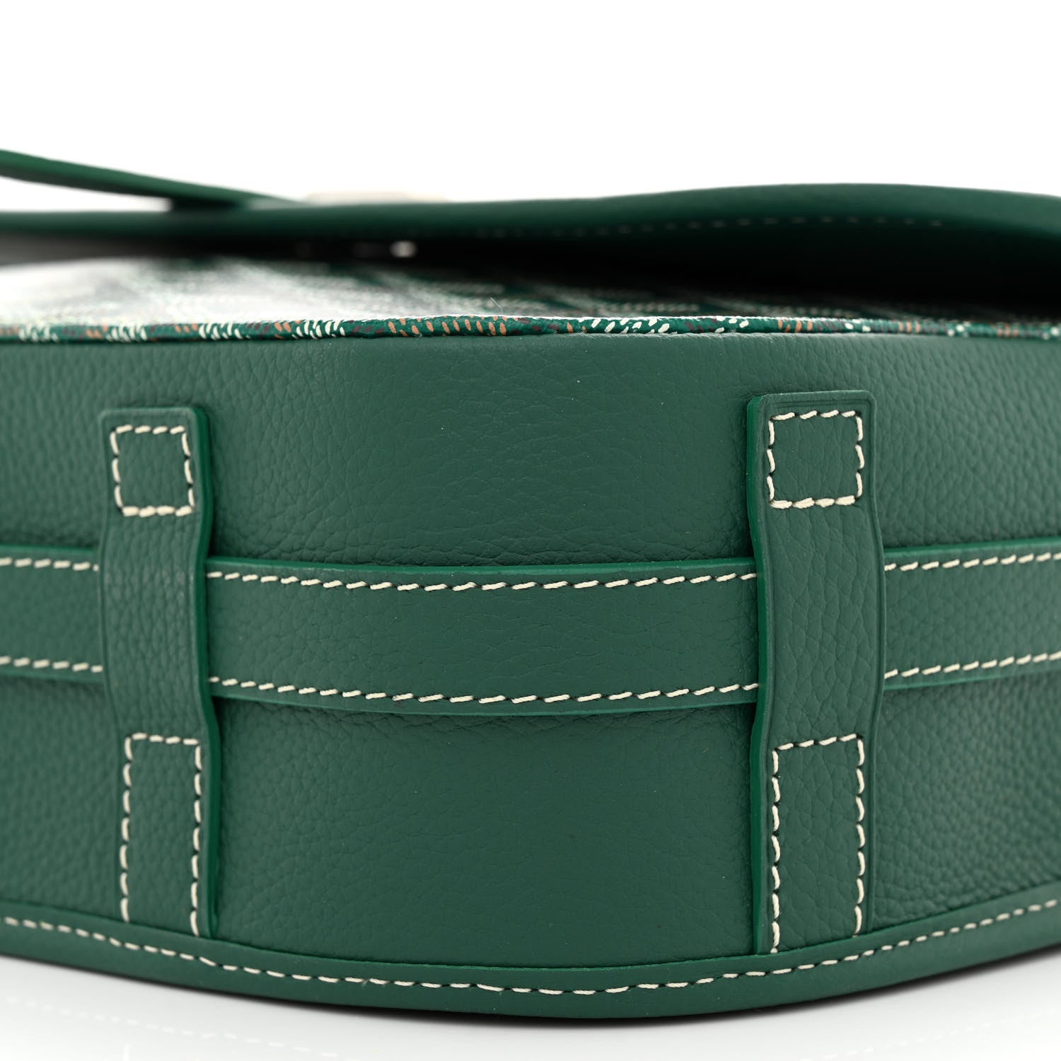 Goyard Goyardine Belvedere II MM Messenger Bag Green 9 of 9