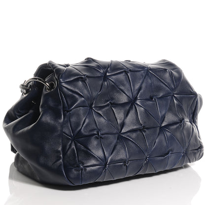 Chanel Lambskin Origami Soft Squares Accordion Flap Navy 3 of 7