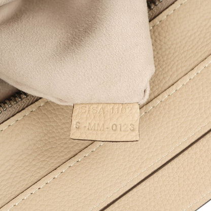 Celine Drummed Calfskin Mini Luggage Dune 7 of 8