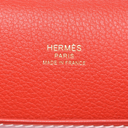 Hermes Evercolor Sac Roulis 23 Rouge Tomate 6 of 7