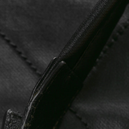 Chanel Coated Canvas Quilted Large Paris Biarritz Tote Black 11 of 16