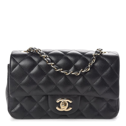 Chanel Caviar Quilted Mini Rectangular Flap Black 1 of 10