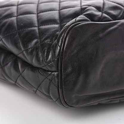 Chanel Lambskin Quilted Shoulder Bag Black 18 of 21