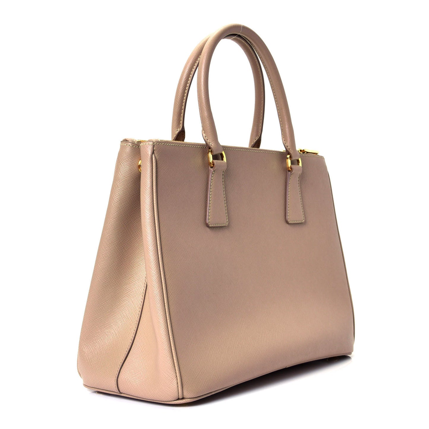 Saffiano Medium Galleria Double Zip Tote Cammeo
