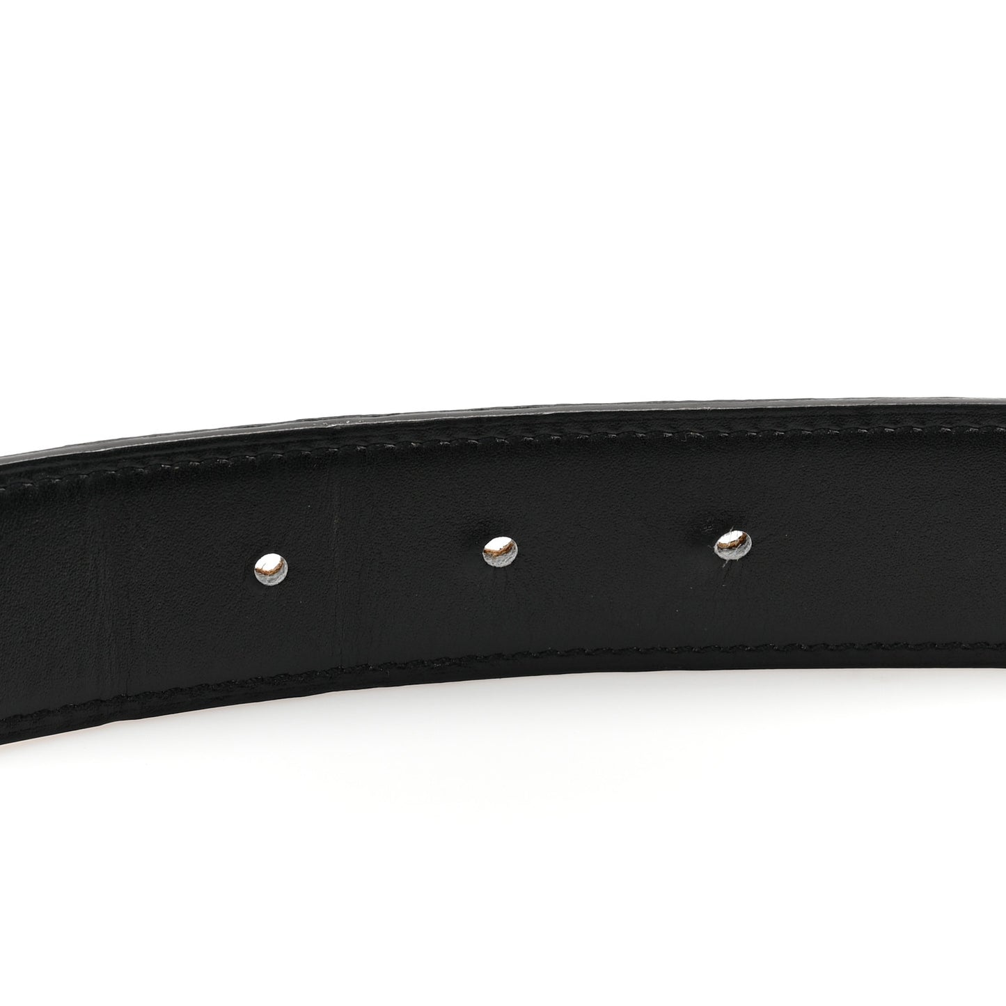 Box Togo 32mm Guilloche H Belt 95 38 Black Gold