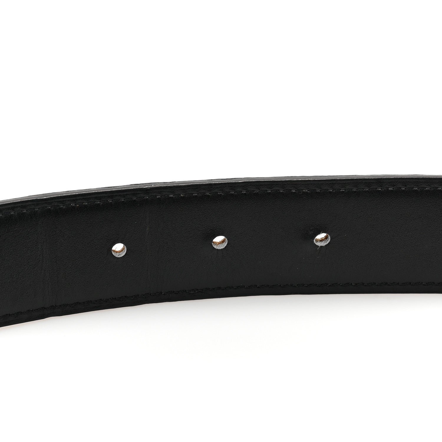 Hermes Box Togo 32mm Guilloche H Belt 95 38 Black Gold 5 of 7