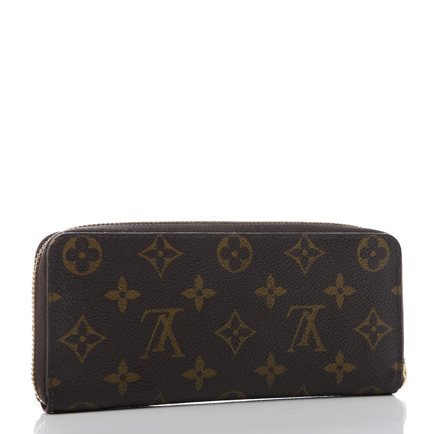 Monogram Clemence Wallet Fuchsia
