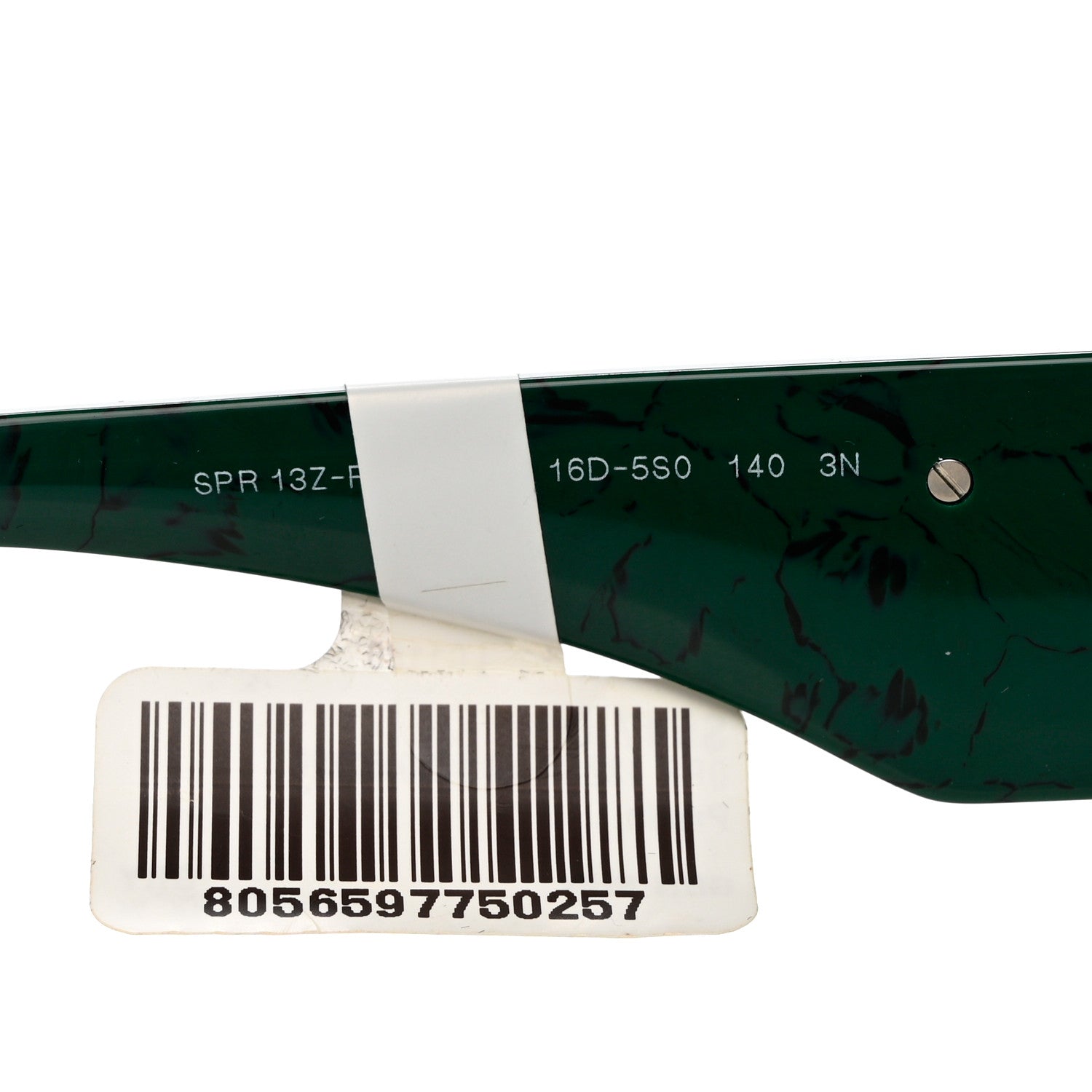 Prada Acetate Symbole Sunglasses SPR 13Z Green 6 of 8