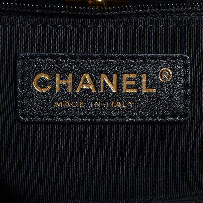 Chanel Calfskin Cerf Executive Shopper Tote Black 7 of 8