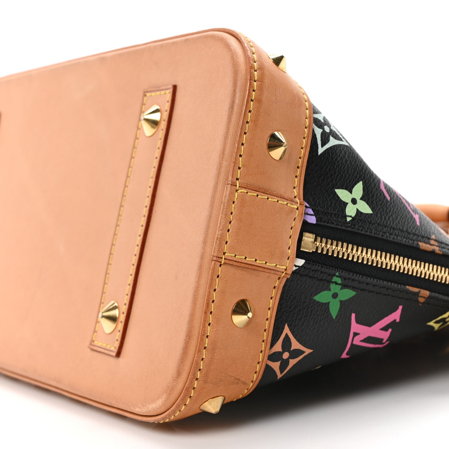 Louis Vuitton Monogram Multicolor Alma PM Black 9 of 9
