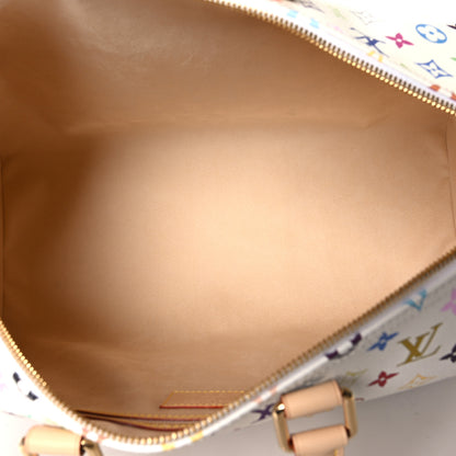 Louis Vuitton LV X TM Monogram Multicolor Keepall Bandouliere 45 White 4 of 10