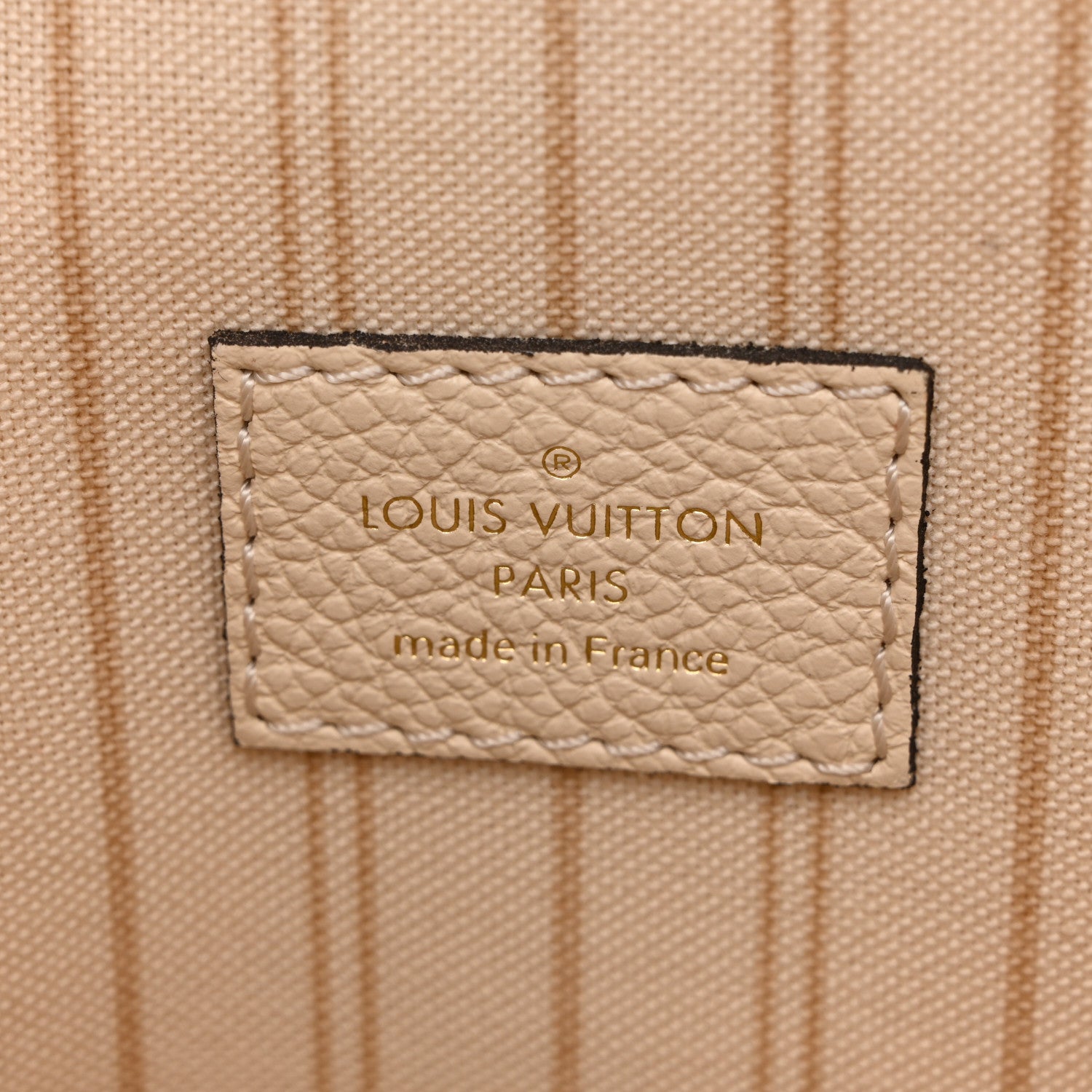 Louis Vuitton Empreinte Pochette Metis Creme 6 of 9