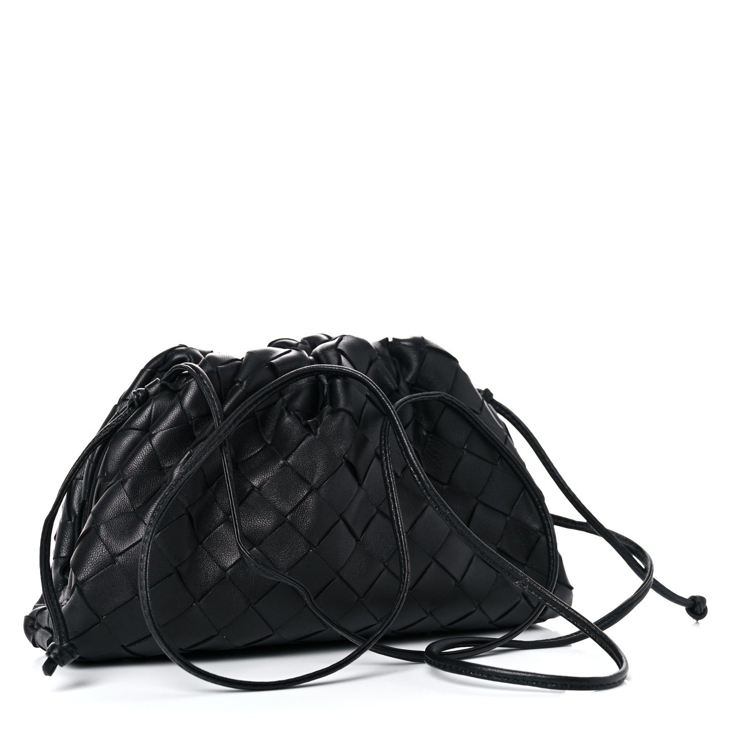 Nappa Intrecciato The Mini Pouch Black