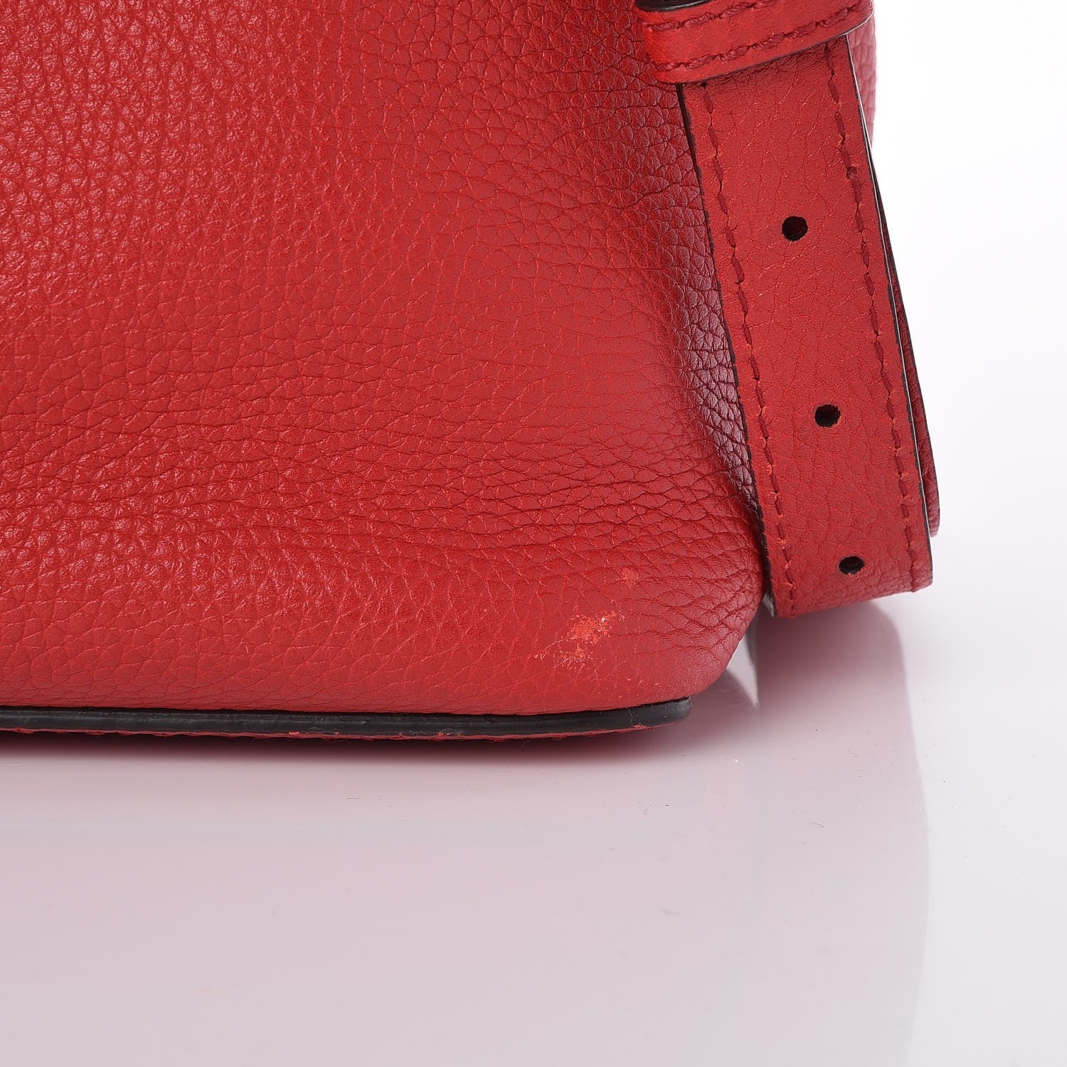 Gucci Pebbled Calfskin Large Soho Hobo Tabasco Red 8 of 8