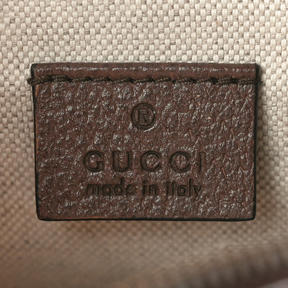 Gucci GG Supreme Monogram Web Mini Ophidia Messenger Brown 6 of 10