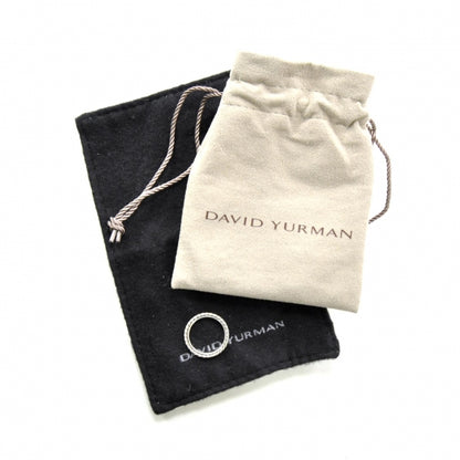 David Yurman Sterling Silver Stackable Cable Ring 6 2 of 4