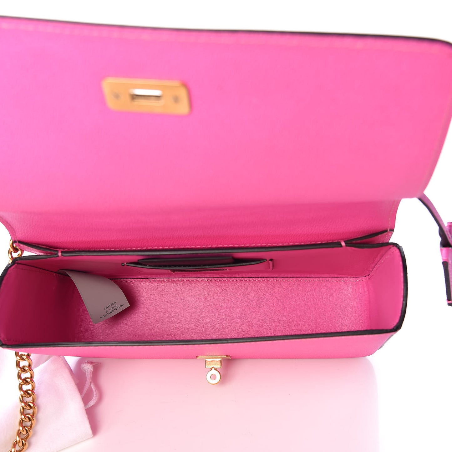 Calfskin Technicolor Baroque Print Medium Icon Chain Bag