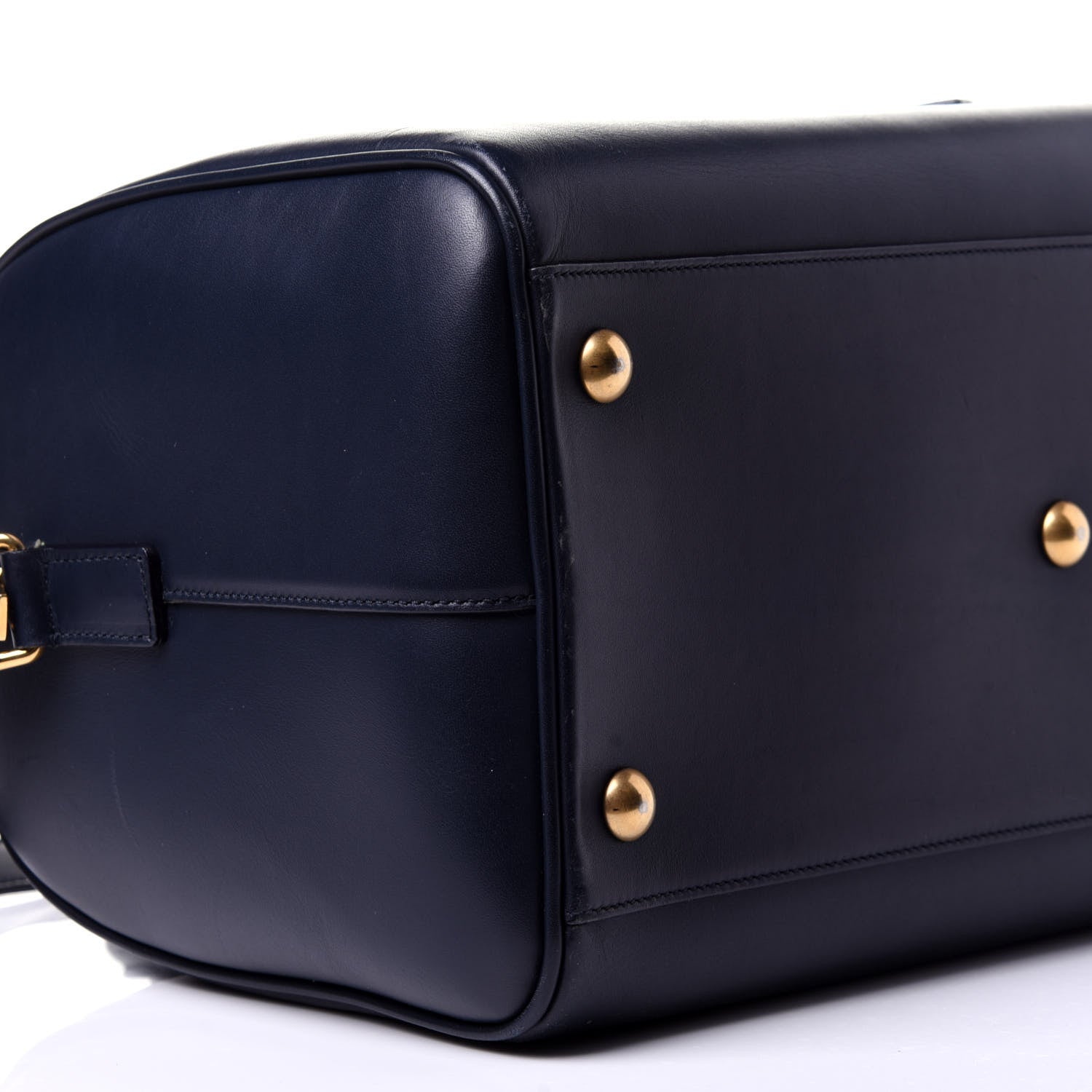 Saint Laurent Calfskin Classic Duffle 6 Marine 7 of 11