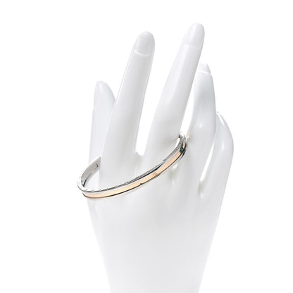 Bulgari 18K Rose Gold Stainless Steel B.Zero1 Cuff Bracelet SM 2 of 5