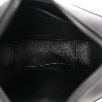 Balenciaga Grained Calfskin Embossed Car Camera Bag Black 5 of 10