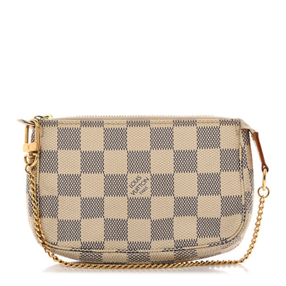Louis Vuitton Damier Azur Mini Pochette Accessories 1 of 10