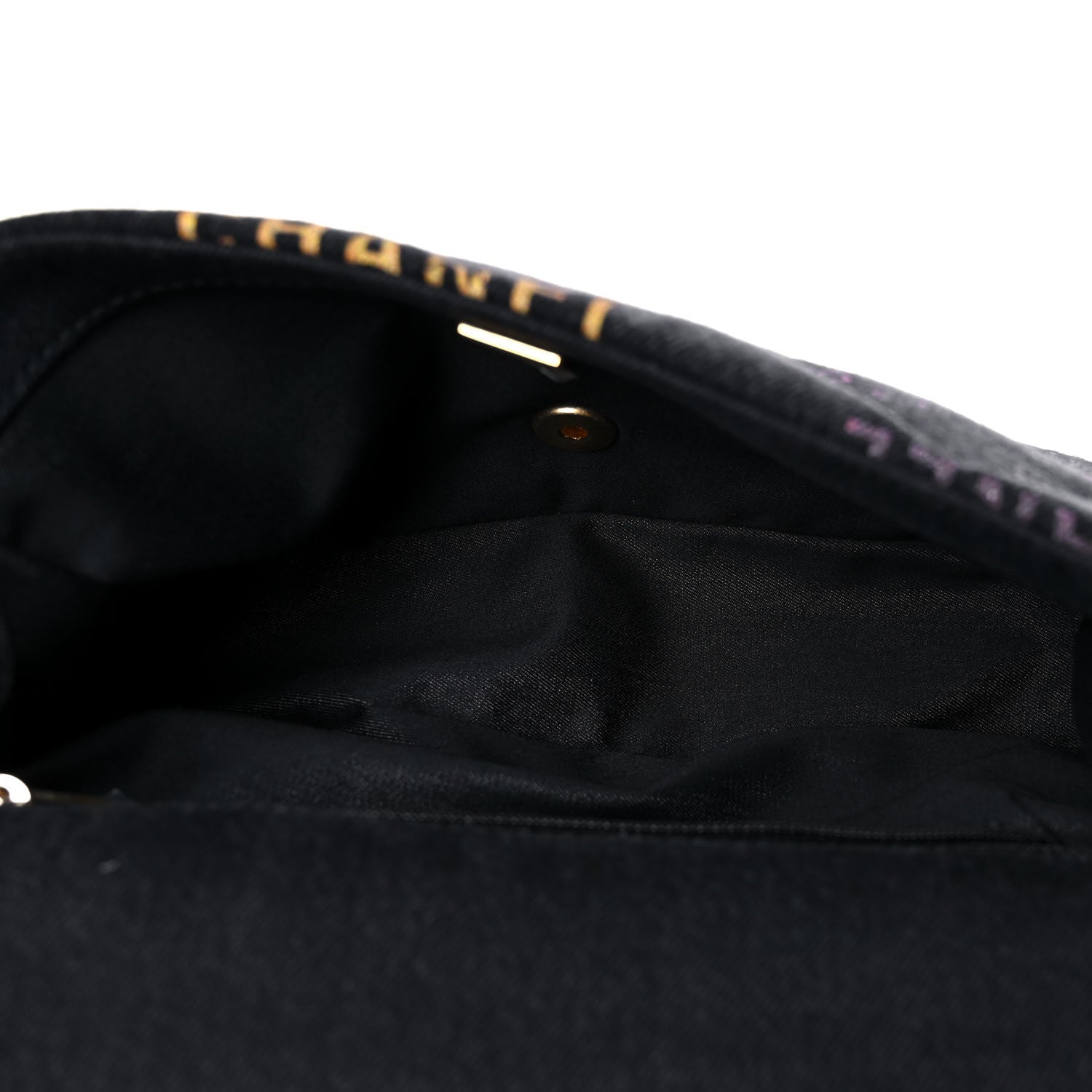 Chanel Denim Quilted Denim Mood Large Flap Black Multicolor 5 of 13