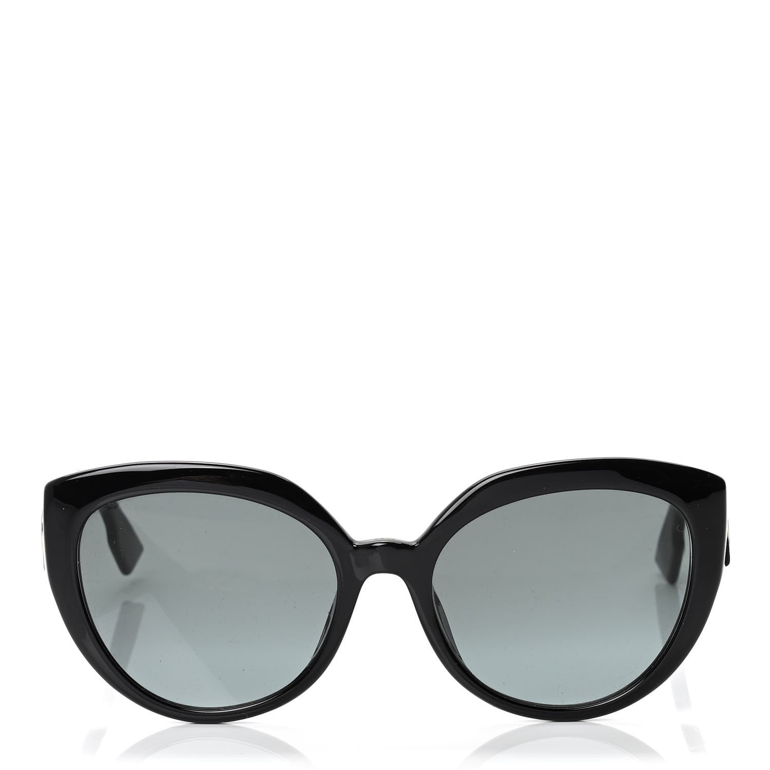 Christian Dior Acetate DDiorF Cat Eye Sunglasses Black 2 of 5