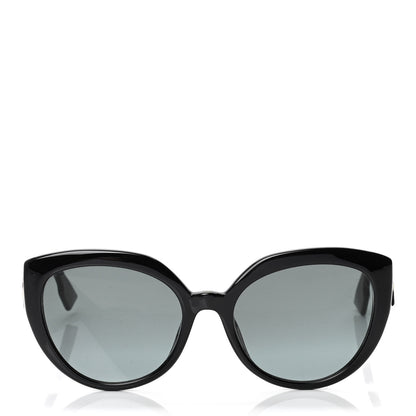 Christian Dior Acetate DDiorF Cat Eye Sunglasses Black 2 of 5