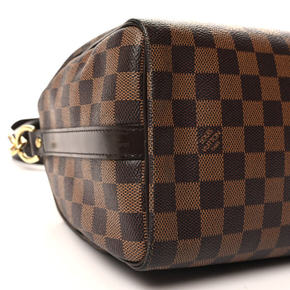 Louis Vuitton Damier Ebene Speedy Bandouliere 25 8 of 9
